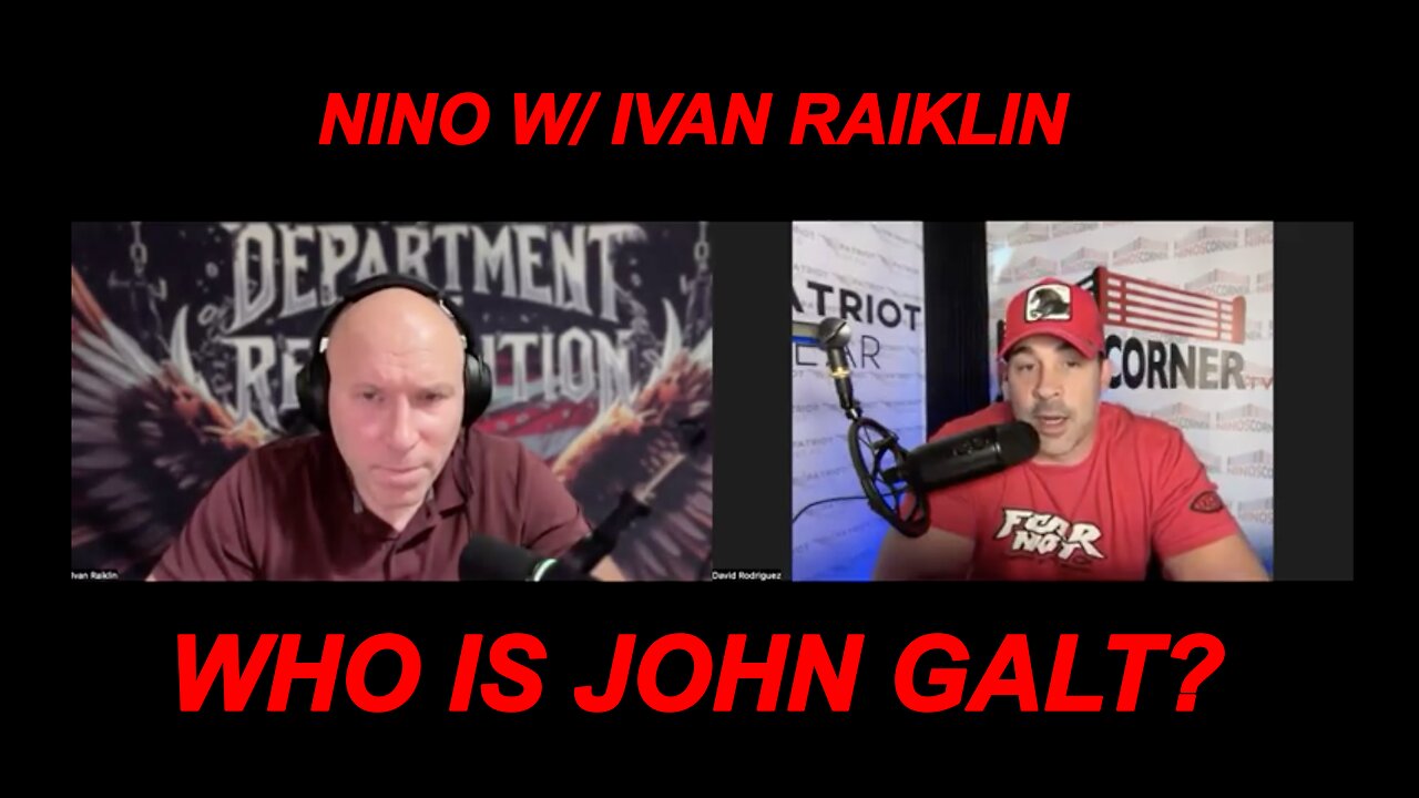 NINO W/ Ivan Raiklin Charlie Kirks Assassination & The Deep State Within Trumps Administration