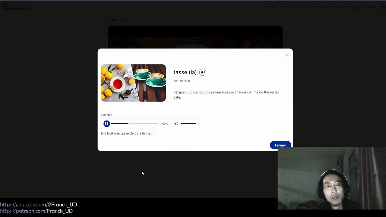 Français 1.5 heures #deepL #deeplearning #passécomposé