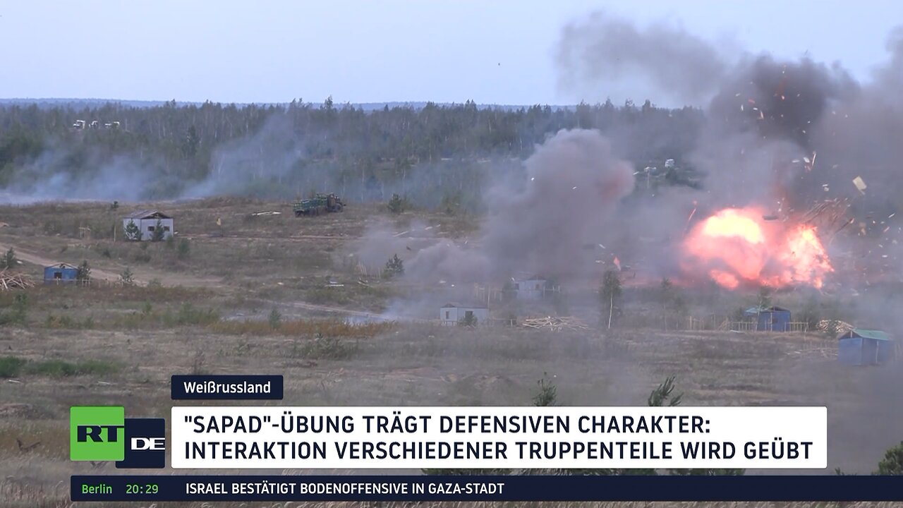 Sapad-2025 exklusiv: NATO-Vertreter beim russisch-weißrussischen Großmanöver