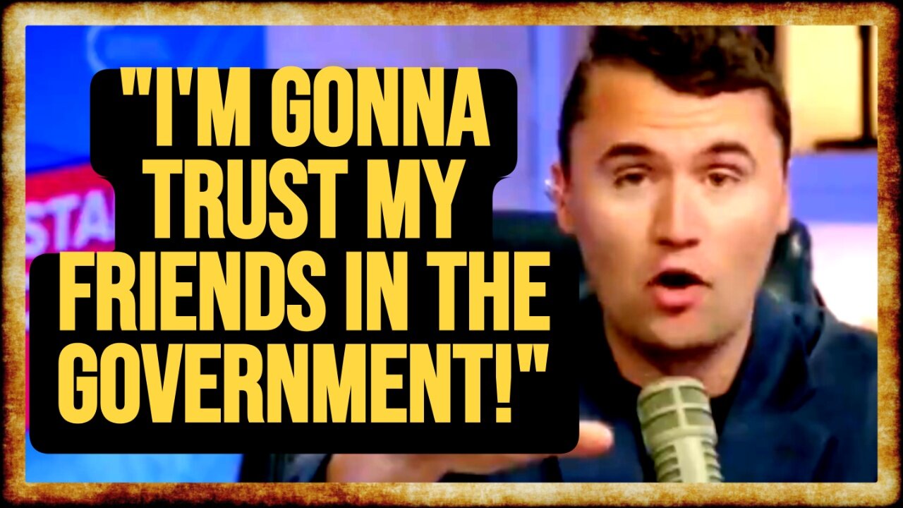 Charlie Kirk Says Hes DONE TALKING About Epstein Files