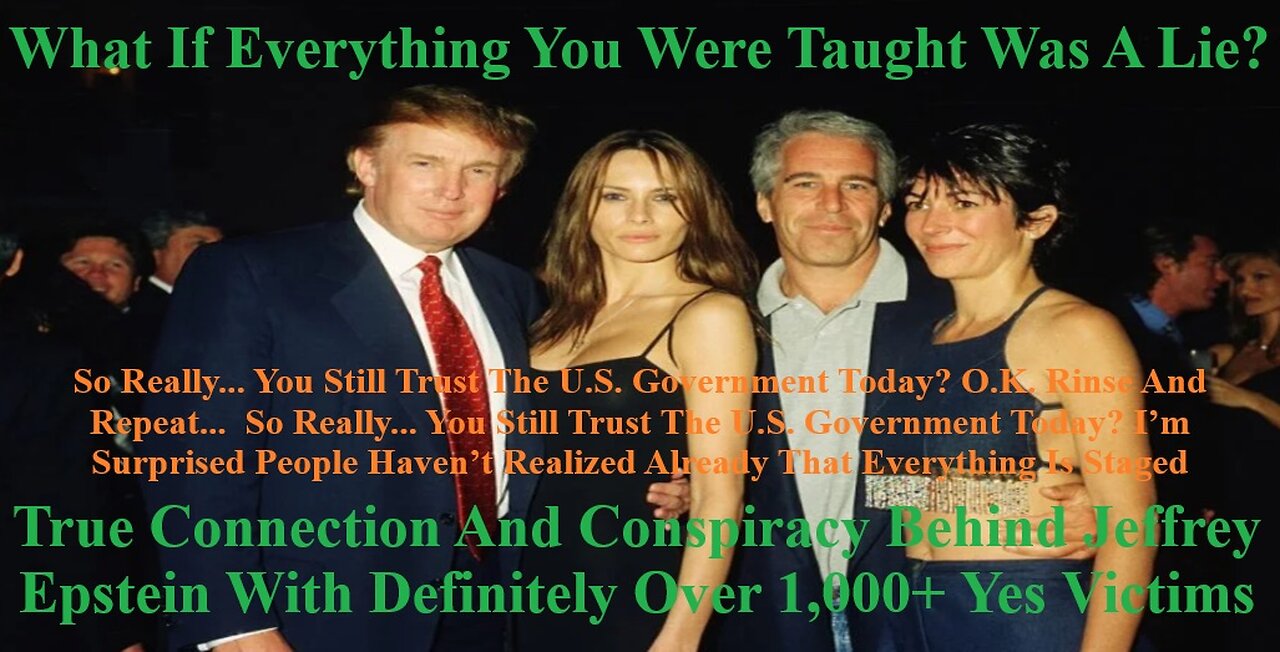 True Connection And Conspiracy Behind Jeffrey Epstein With Definitely Over 1,000+ Victims