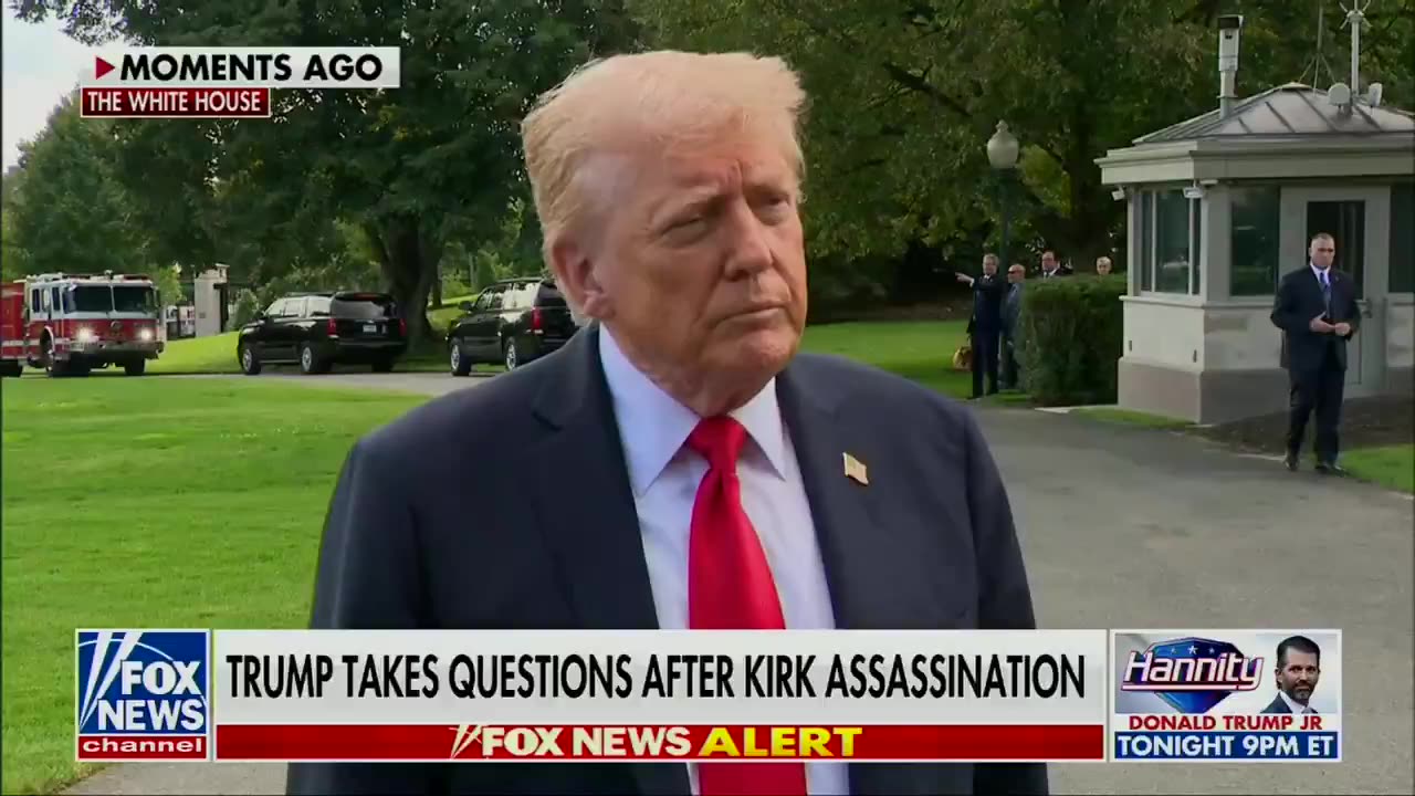 #BREAKING: President Trump on Charlie Kirk, Im really concerned for our country...