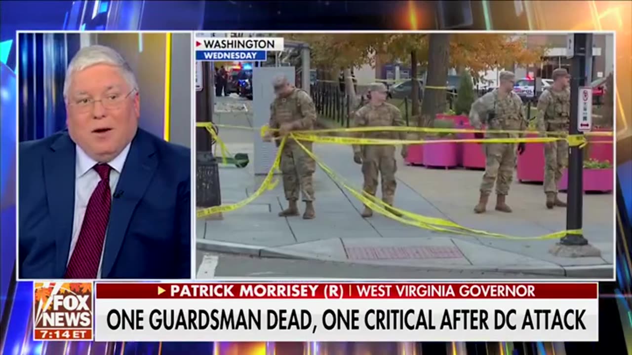 WV Gov Blasts Lefts Disrespectful Attempt To Blame Trump For National Guard Attack As Outrageous