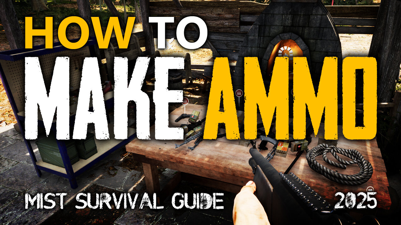 How To Make AMMO In MIST SURVIVAL (2025)