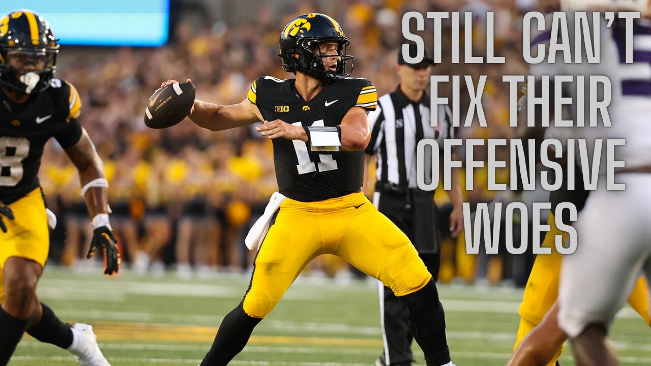 New quarterback, same lack of passing production for Iowa through Mark Gronowskis first 2 games