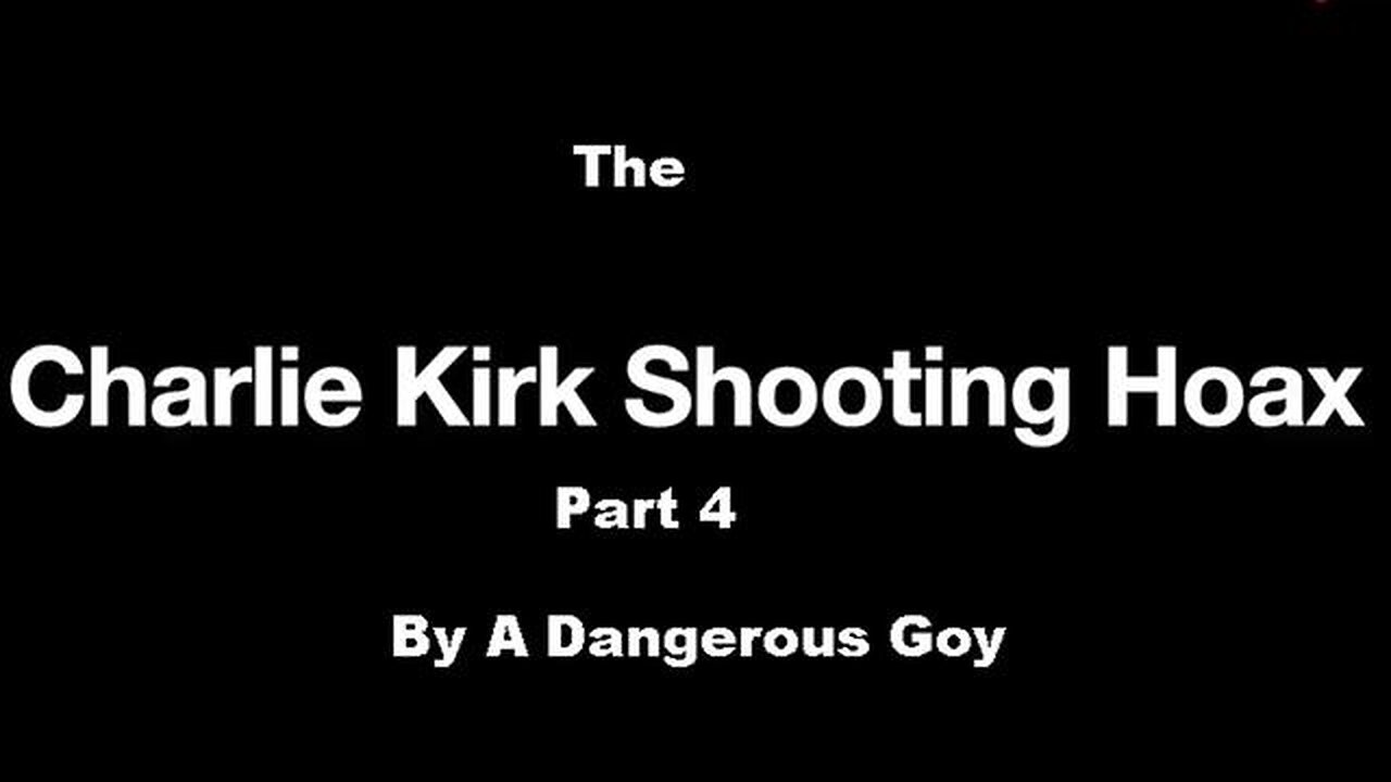 The CHARLIE KIRK SHOOTING HOAX - LOW BUDGET SCRIPT WRITERS AND KASH PATELS 33 DOUBLE-DOWN