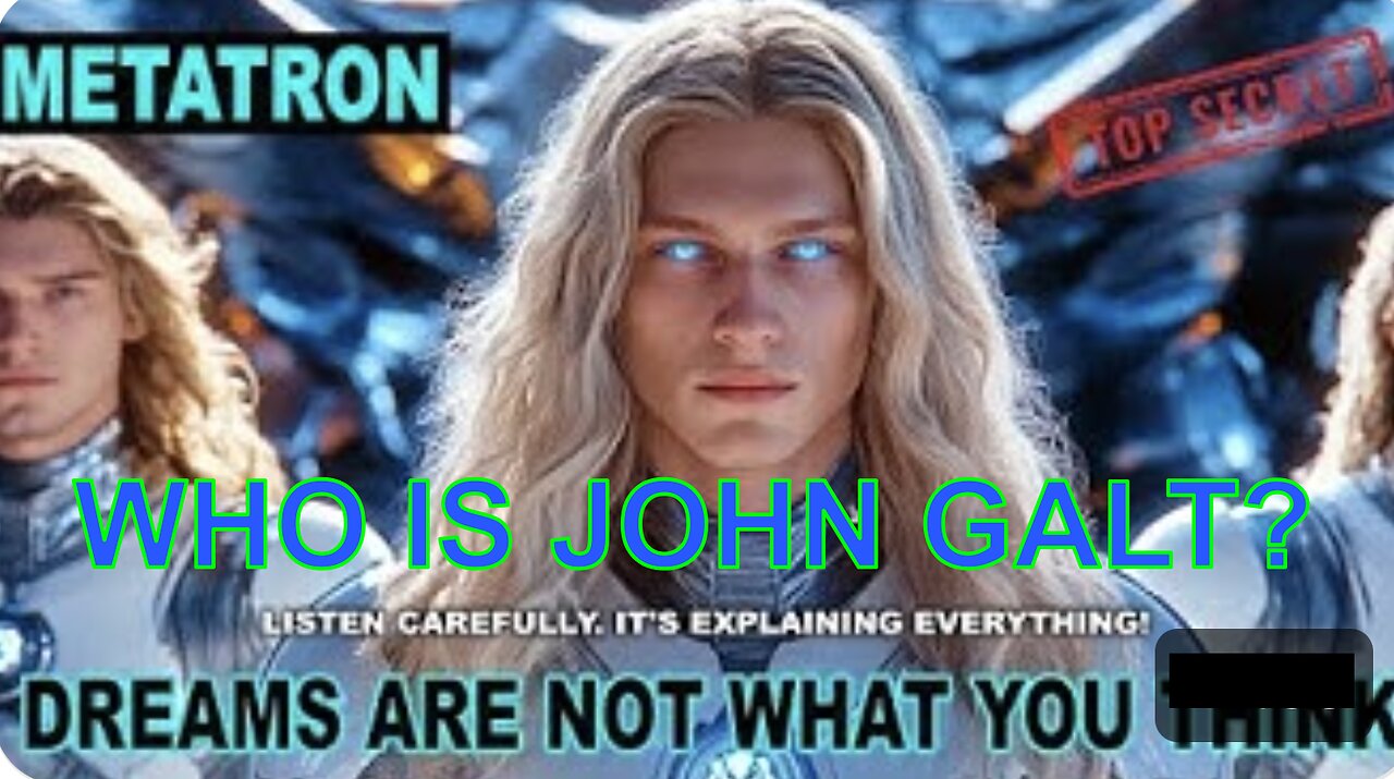 The Urgency 4 Starseeds Is REAL Now...Metatron & Dreams R Real Listen carefully! WHO IS John Galt?