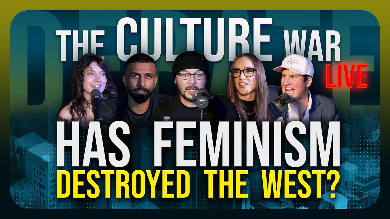 Has Feminism Destroyed The West? Myron Gaines vs Kat Timpf | The Culture War Live With Tim Pool
