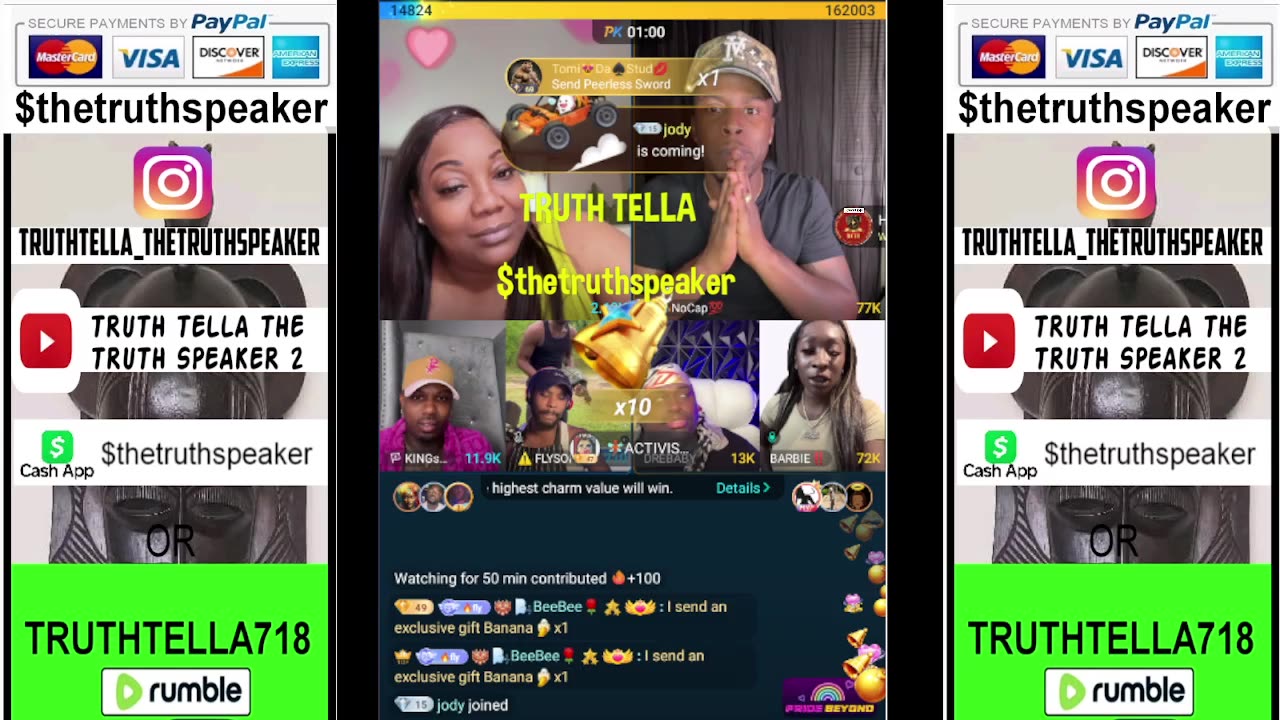 QUEEN TOMIKAY TEAM PK WITH DREBABY, DAREALSUPABIHH, NOCAP, BARBIE & MORE