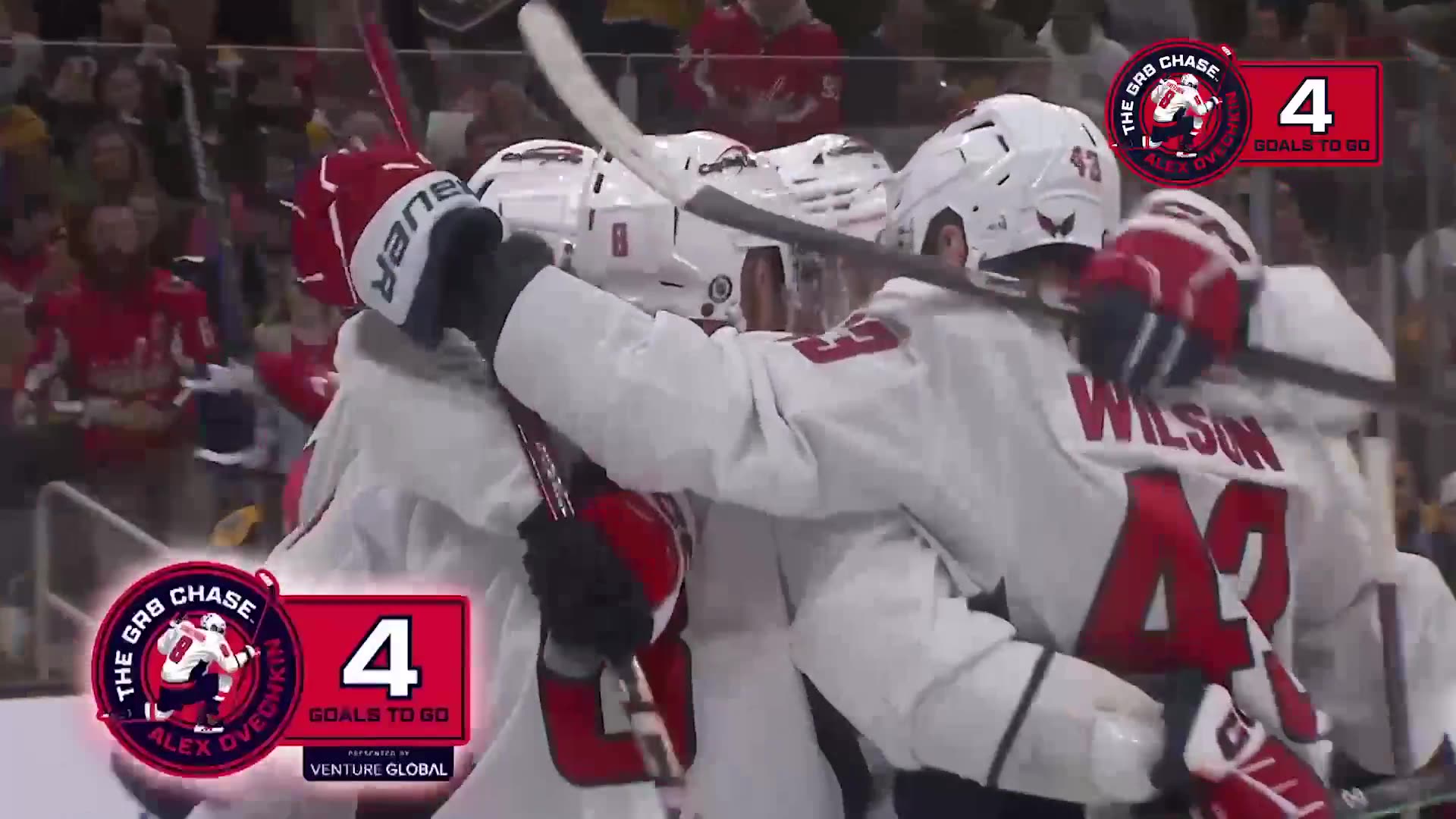 NHL - FOUR TALLIES TO HOCKEY IMMORTALITY ๐ฆ
#Gr8Chase