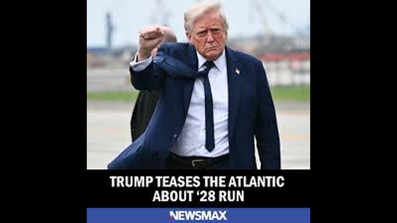 Trump Teases The Atlantic About 28 Run