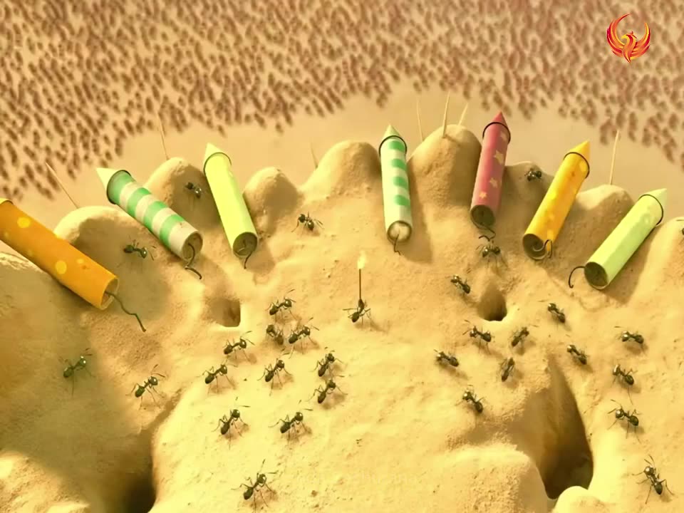 Ant fighting