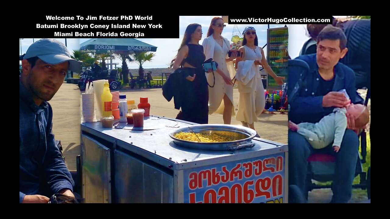 Jim Fetzer PhD World Corn In A Cup Batumi Brooklyn Coney Island New York Miami Beach Florida Georgia