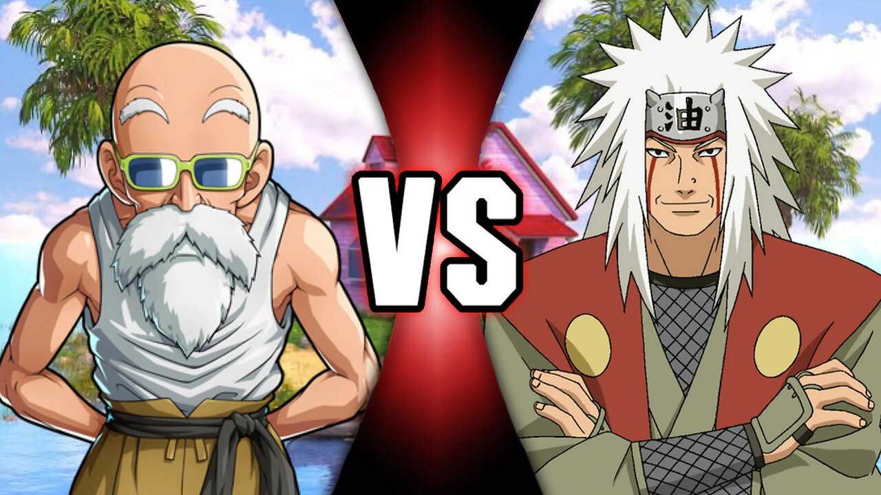 Jiraya vs Roshi | Death Battle ReRumble