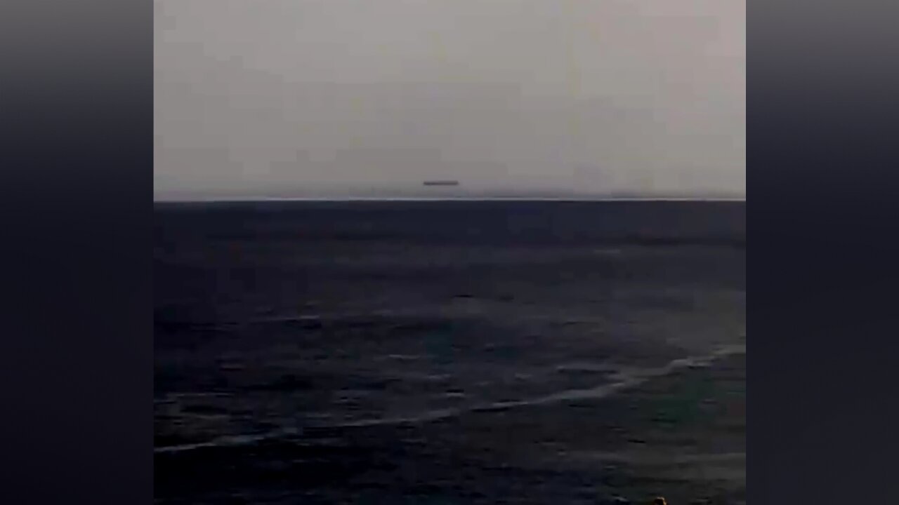 UFO Captured over Coast in Norway