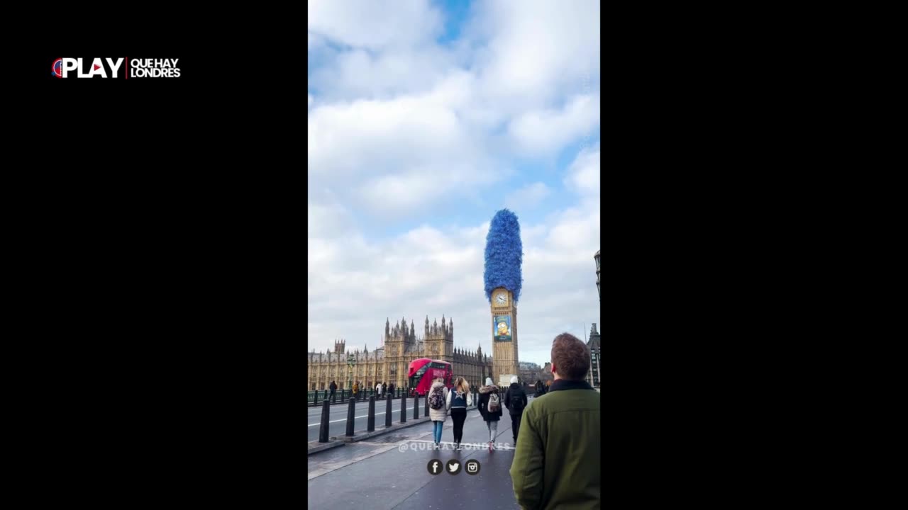 Disney transforma el Big Ben en Marge Simpson