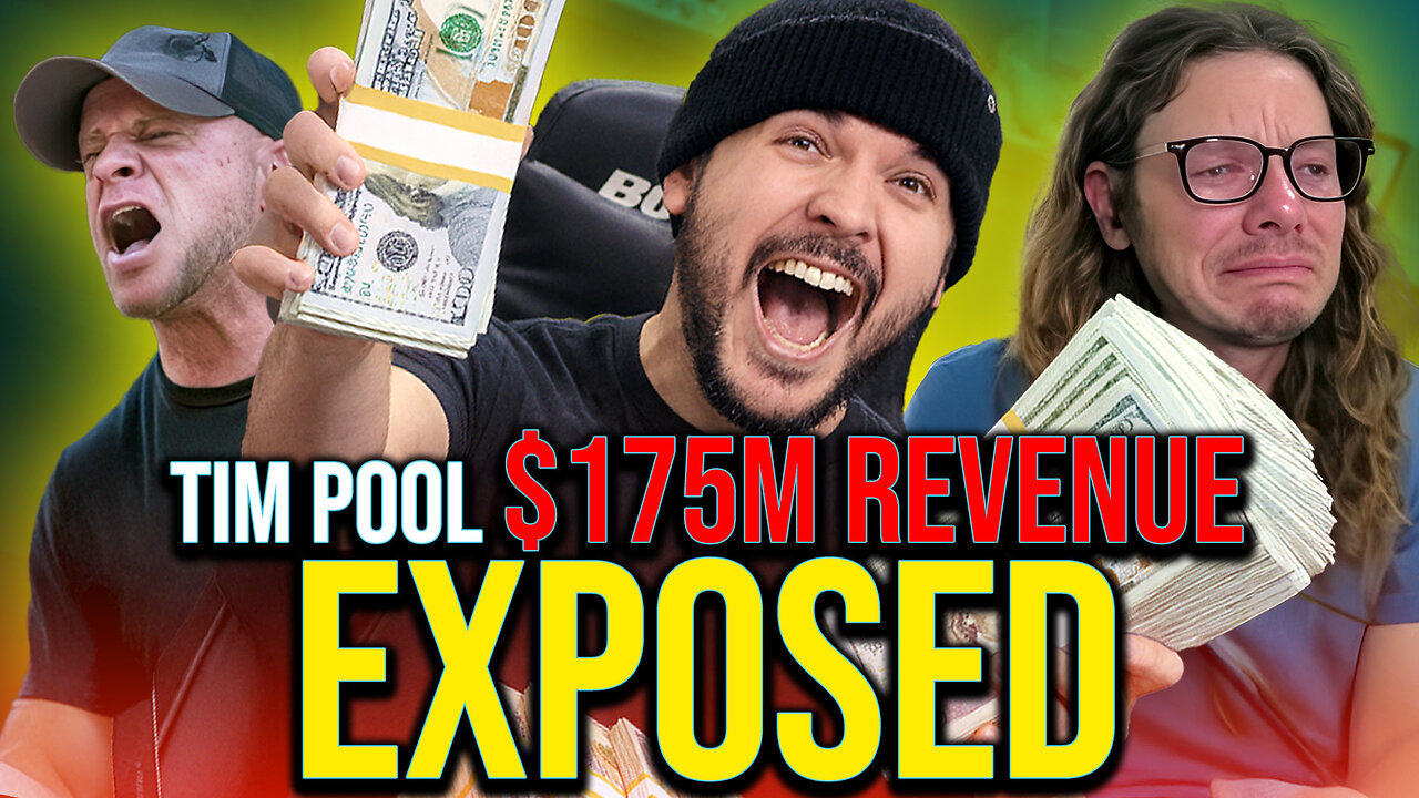 Tim Pools $175,000,000 EXPOSED, Timcast IRL Reportedly Making INSANE MONEY