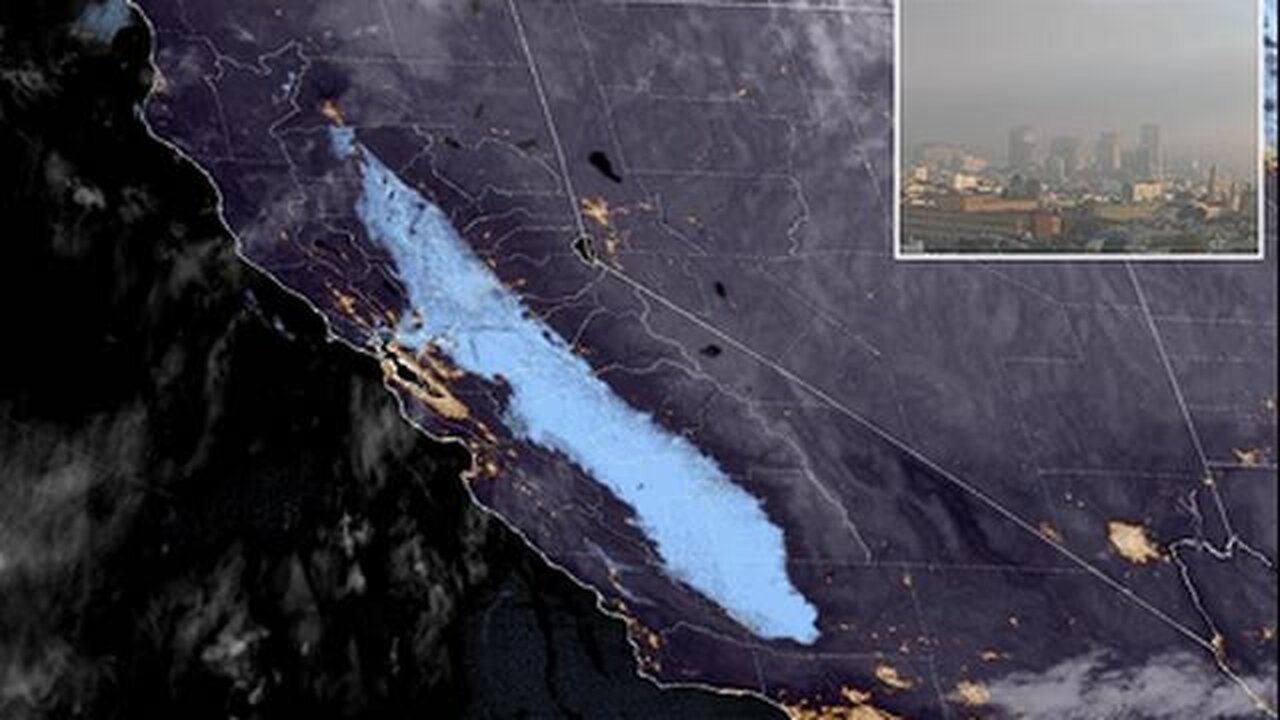 Mysterious 400-mile stretch of radiation fog blankets 13 million Americans