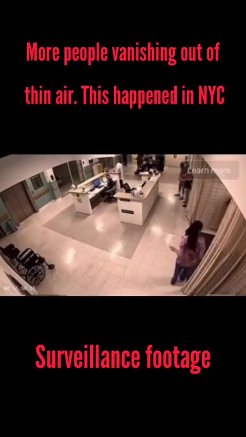 More people vanishing out of thin air…This happened in NYC