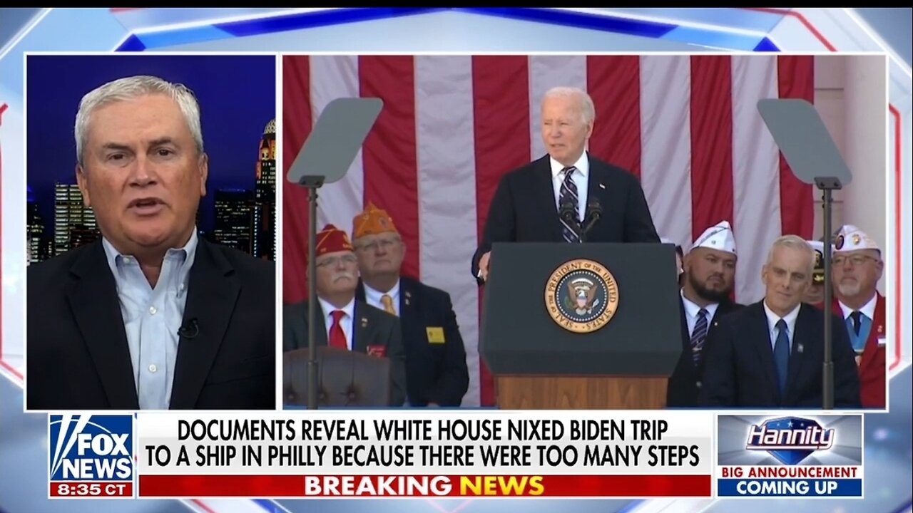 Rep James Comer: This Is More Evidence Of Bidens Decline Cover-Up