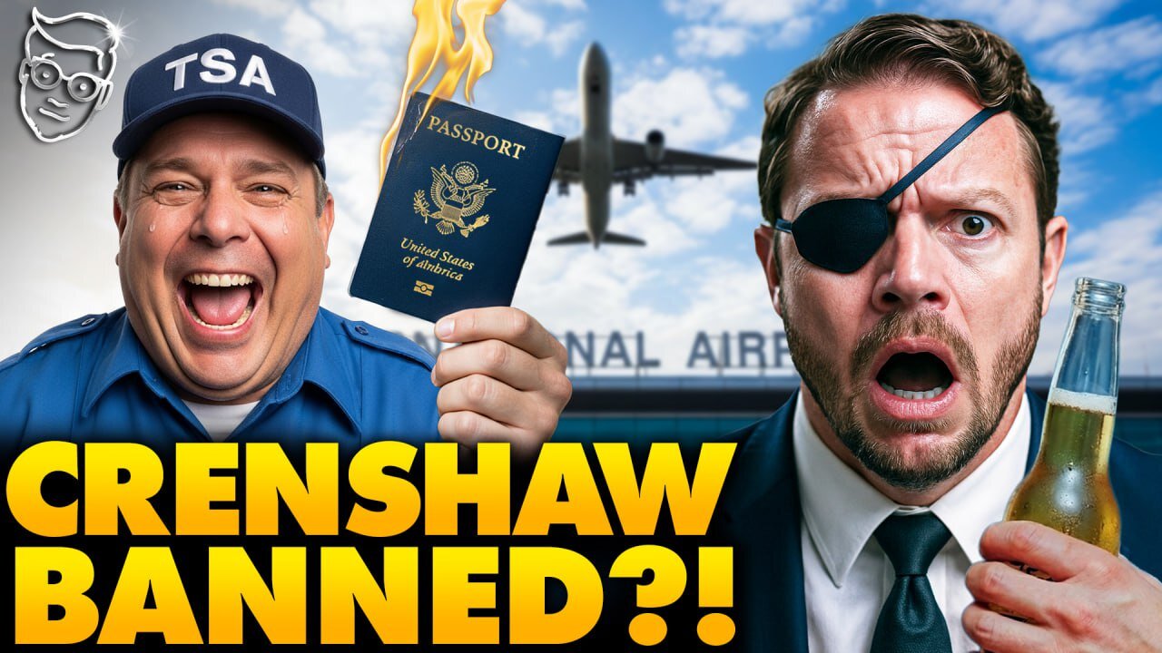 YIKES: Congress BANS Rep. Dan Crenshaw from International Travel Over Alcohol Incident in Mexico 😬
