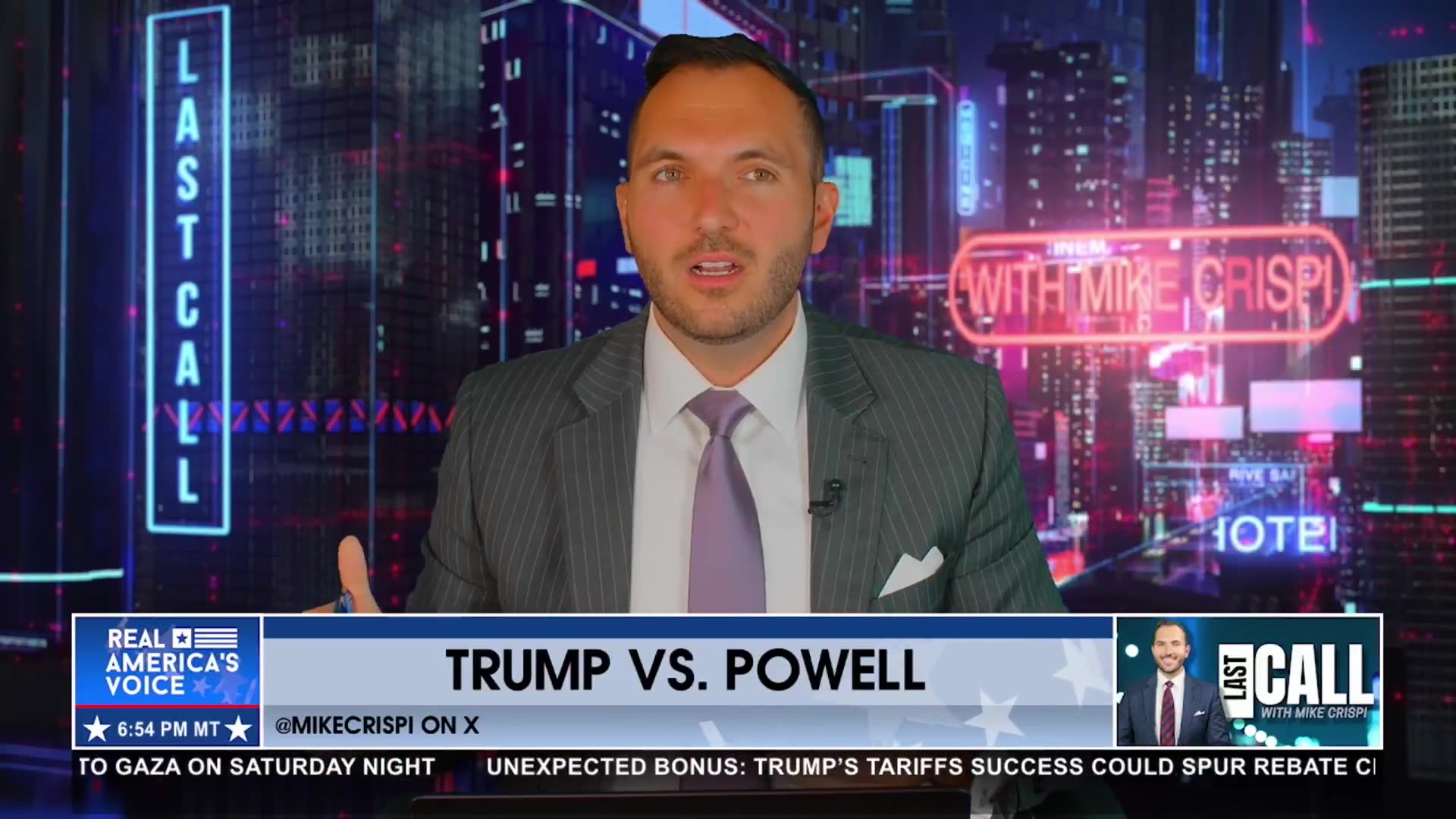 POTUS CALLS THE BLUFF OF JEROME POWELL: THE OLD BACKSLAP