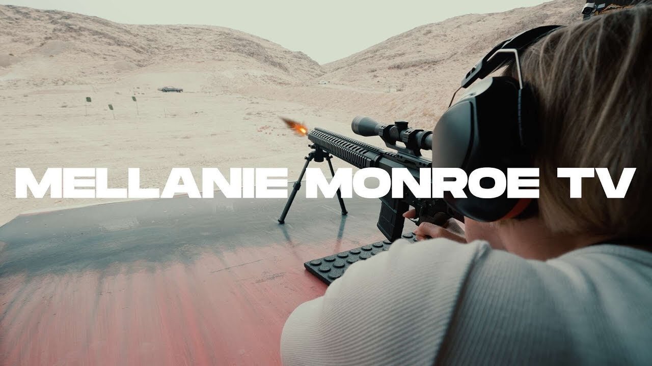 Mellanie Monroe | Adrenaline Mountain: Shooting Big Guns & Axe Throwing Vlog