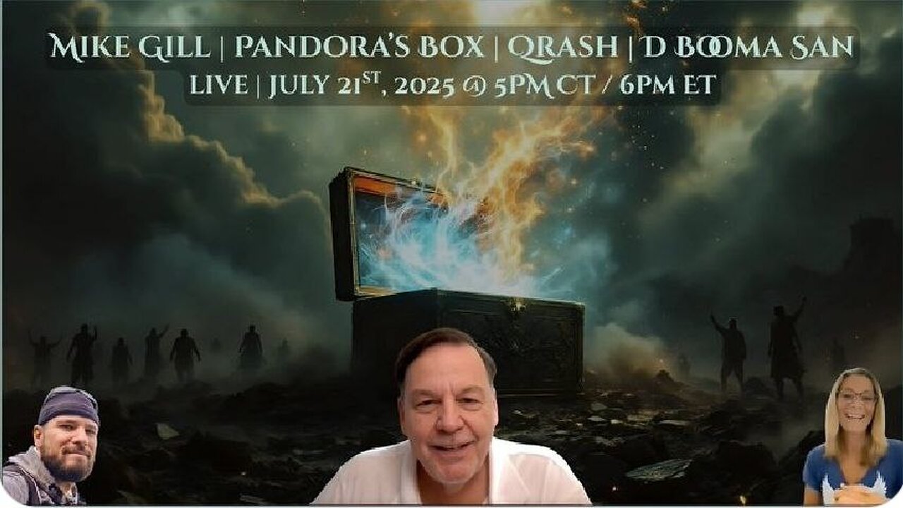 Mike Gill | Pandoras Box | Qrash | D Booma San | LIVE replay - July 21st, 2025