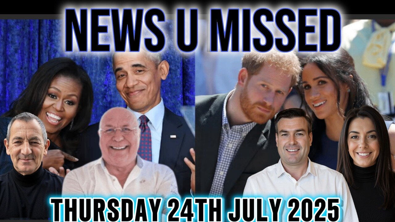 CHARLIE WARD DAILY NEWS WITH CHARLIE WARD & PAUL BROOKER THURSDAY 24TH JULY 2025