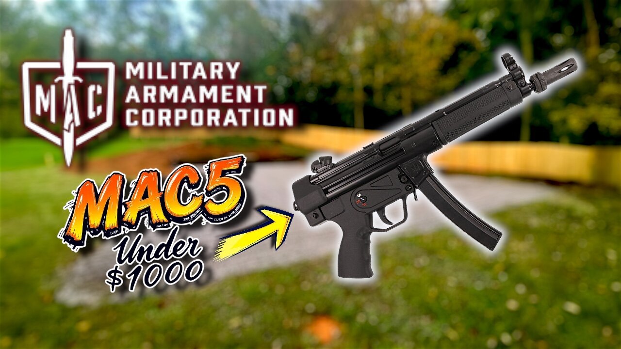 The New MAC5 / Cheapest MP5 Clone / Does it Work?