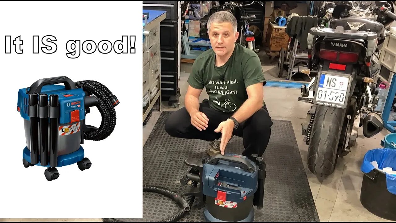 Bosch GAS 18V-10 L Professional - review