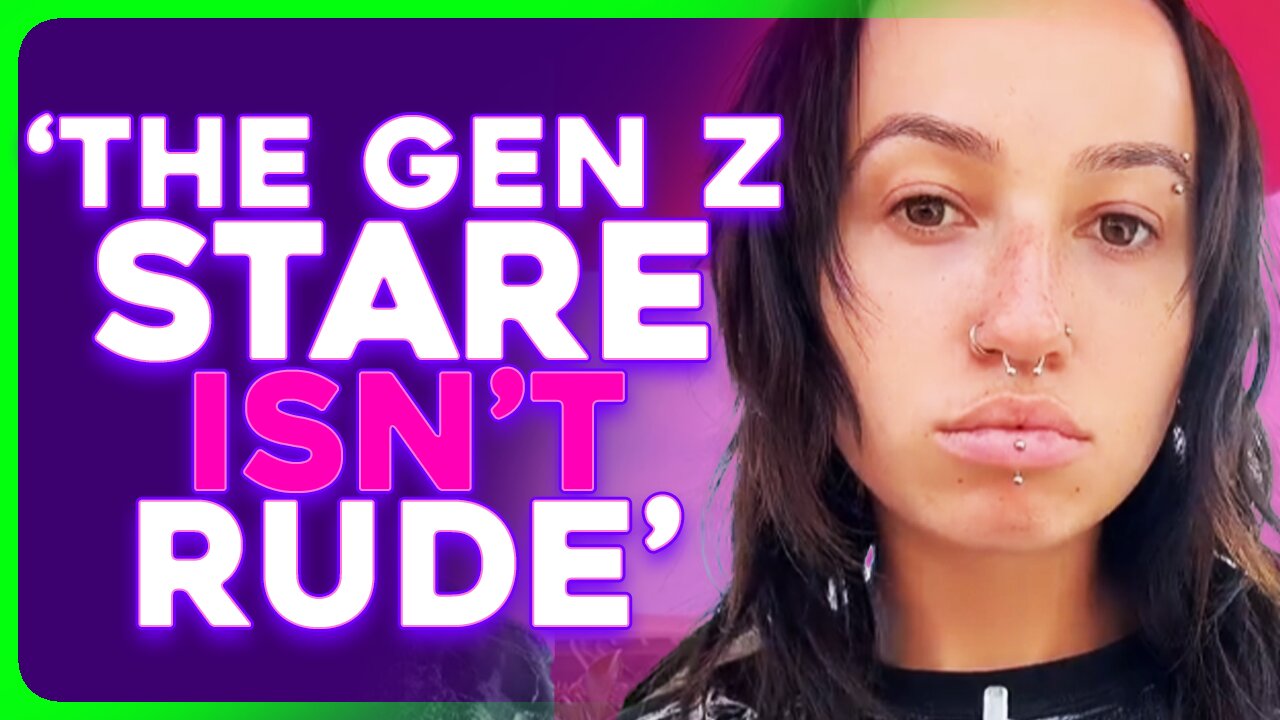 Gen Z DEFENDS The Gen Z Stare