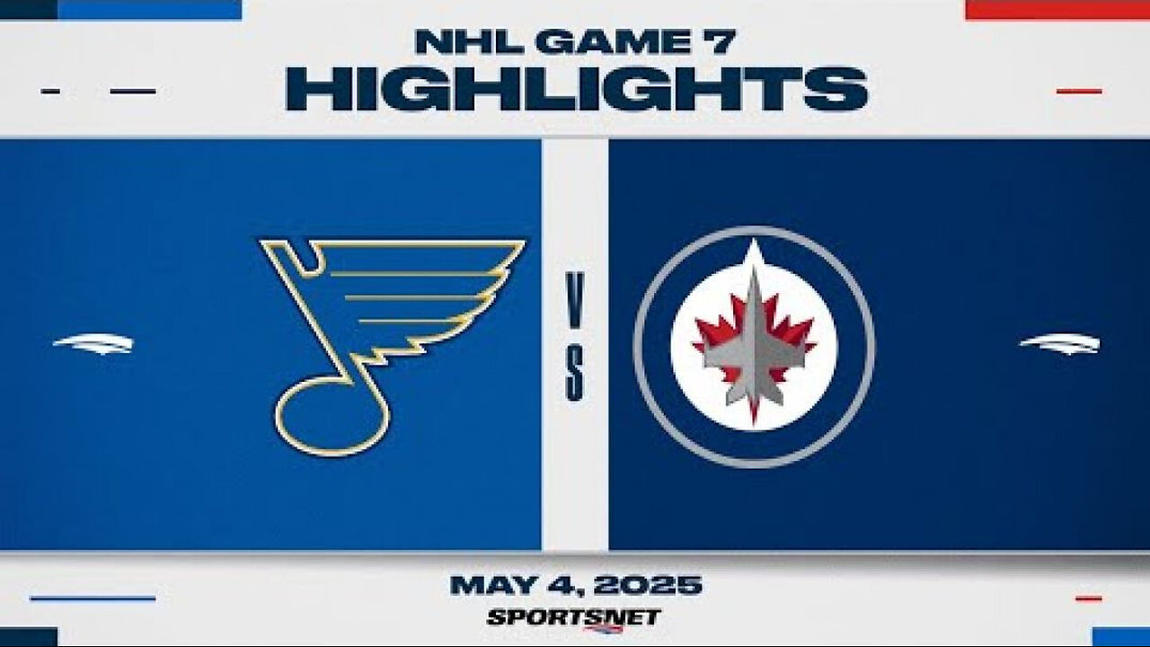 NHL Game 7 Highlights | Blues vs. Jets