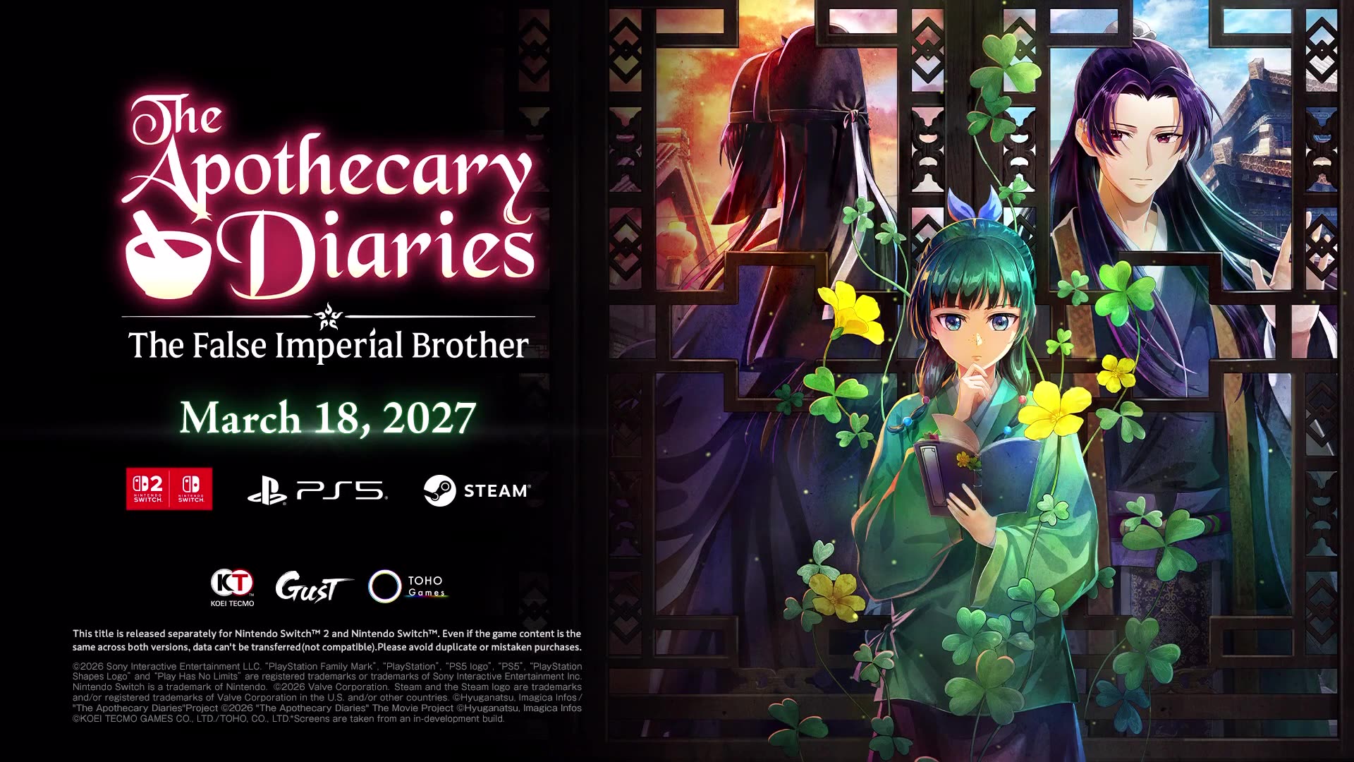 The Apothecary Diaries: The False Imperial Brother | Gameplay Trailer