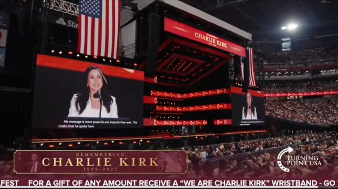 DNI Gabbard: Charlie Kirks Message Is More Powerful Today
