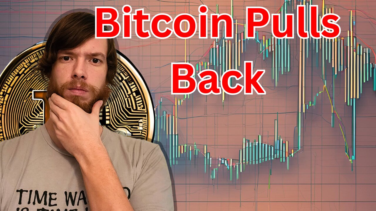 Bitcoin Pulls Back #crypto #grt #xrp #algo #ankr #btc