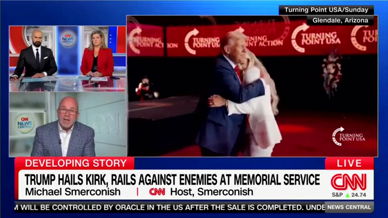 Rose To The Occasion: CNNs Michael Smerconish Lauds Erika Kirks Powerful Memorial Speechn