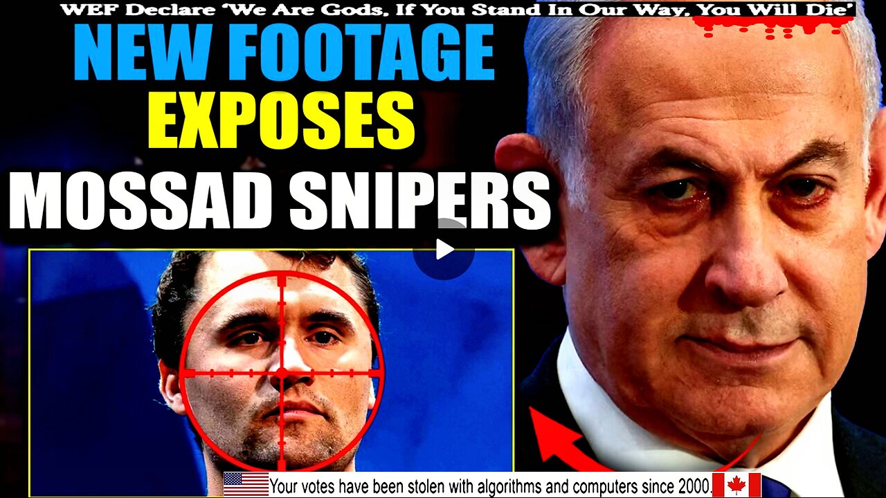 New Charlie Kirk Assassination Footage Exposes Netanyahus Hit Squad in Crowd