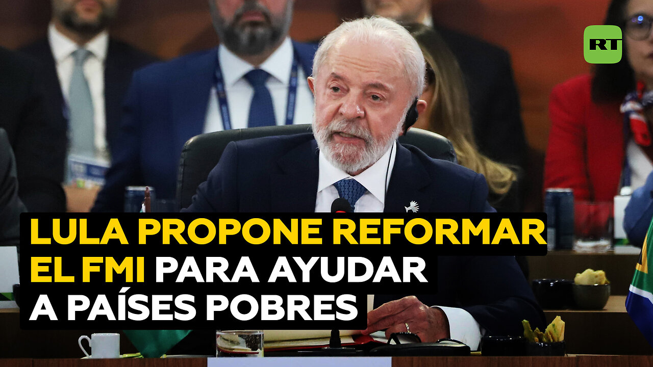 Lula propone reformar al FMI para atender las necesidades de los países más pobres