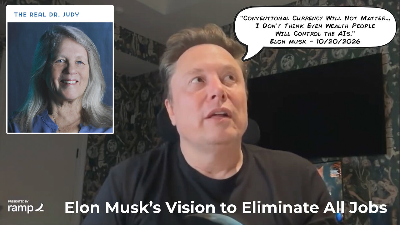Dr. Mikovits Reacts to Elon's Vision for Building the Job Creating Data Centers thumbnail