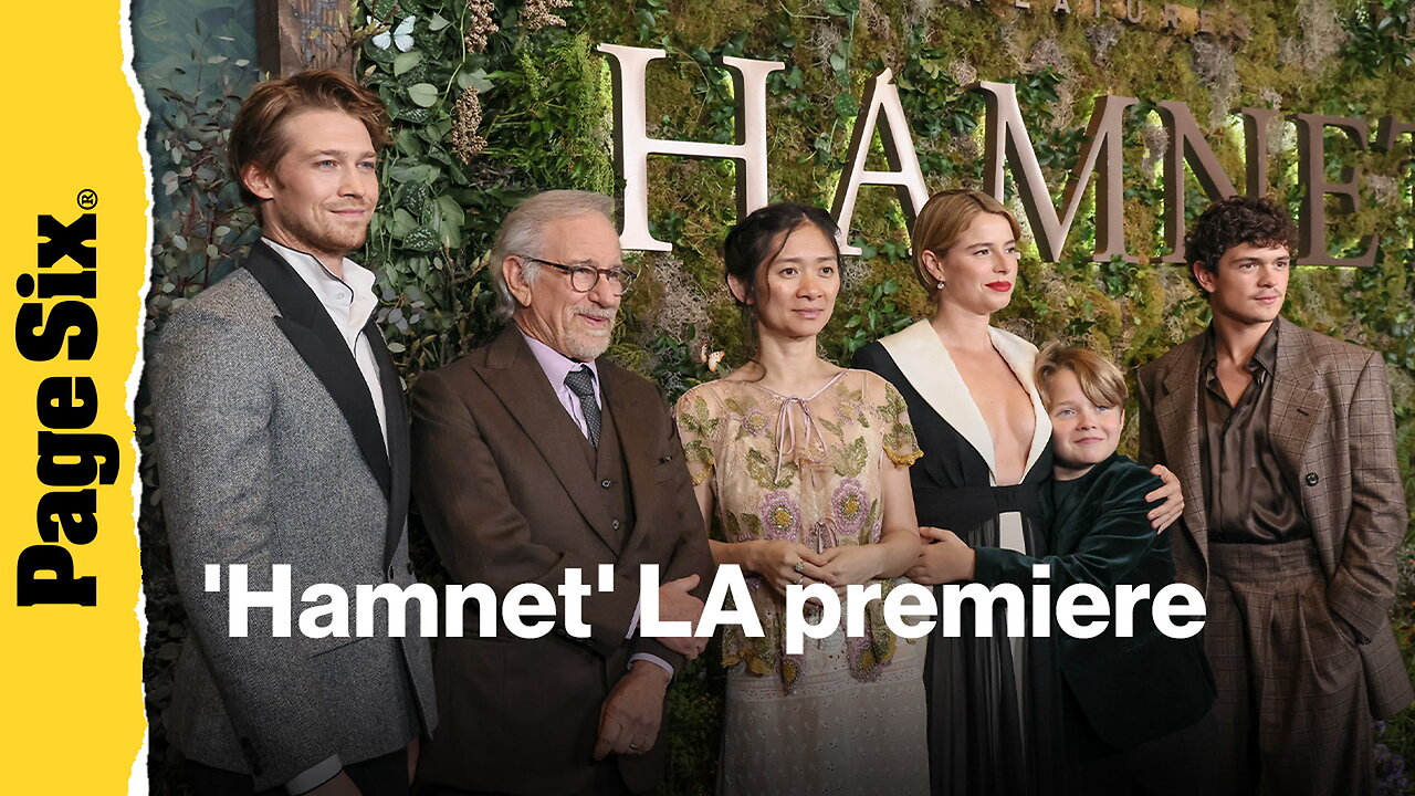 Jessie Buckley, Joe Alwyn and more attend the Hamnet LA premiere