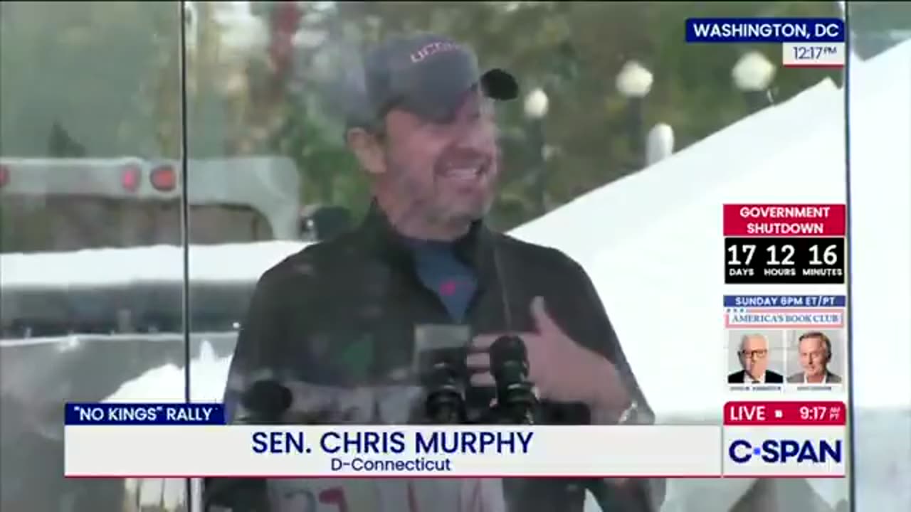 Dem Sen Chris Murphy says Americas in middle of an authoritarian takeover, WHINES that the media isnt riding to our rescue.