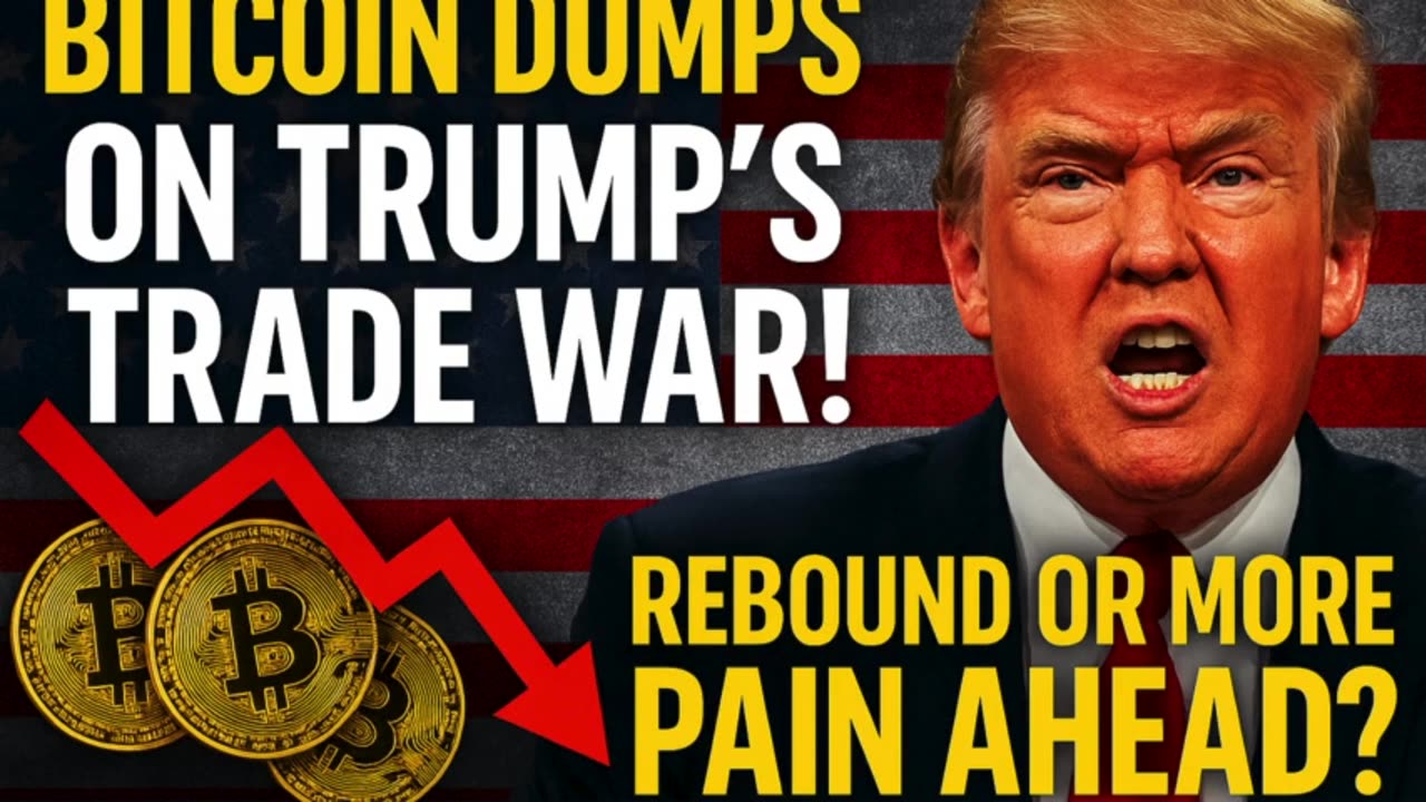 🚨Bitcoin DUMPS on Trump’s Trade War 💣 Rebound or MORE PAIN Ahead?