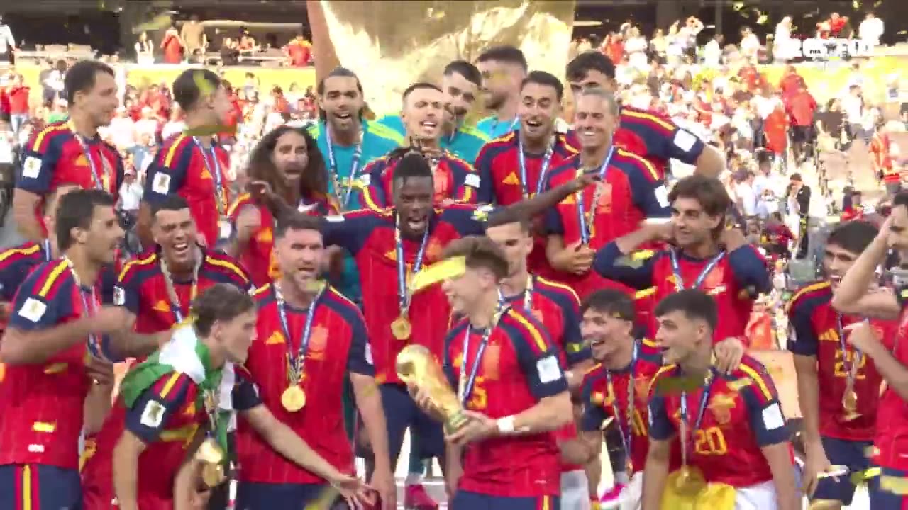 Spain 2026 FIFA World Cup Champions Trophy Ceremony