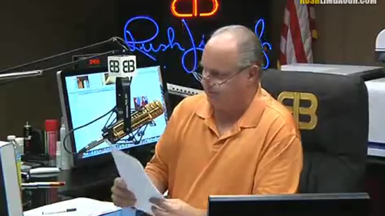 Rush Limbaugh reads true story of Thanksgiving from his 2nd book, See, I Told You So (Nov 25, 2010)