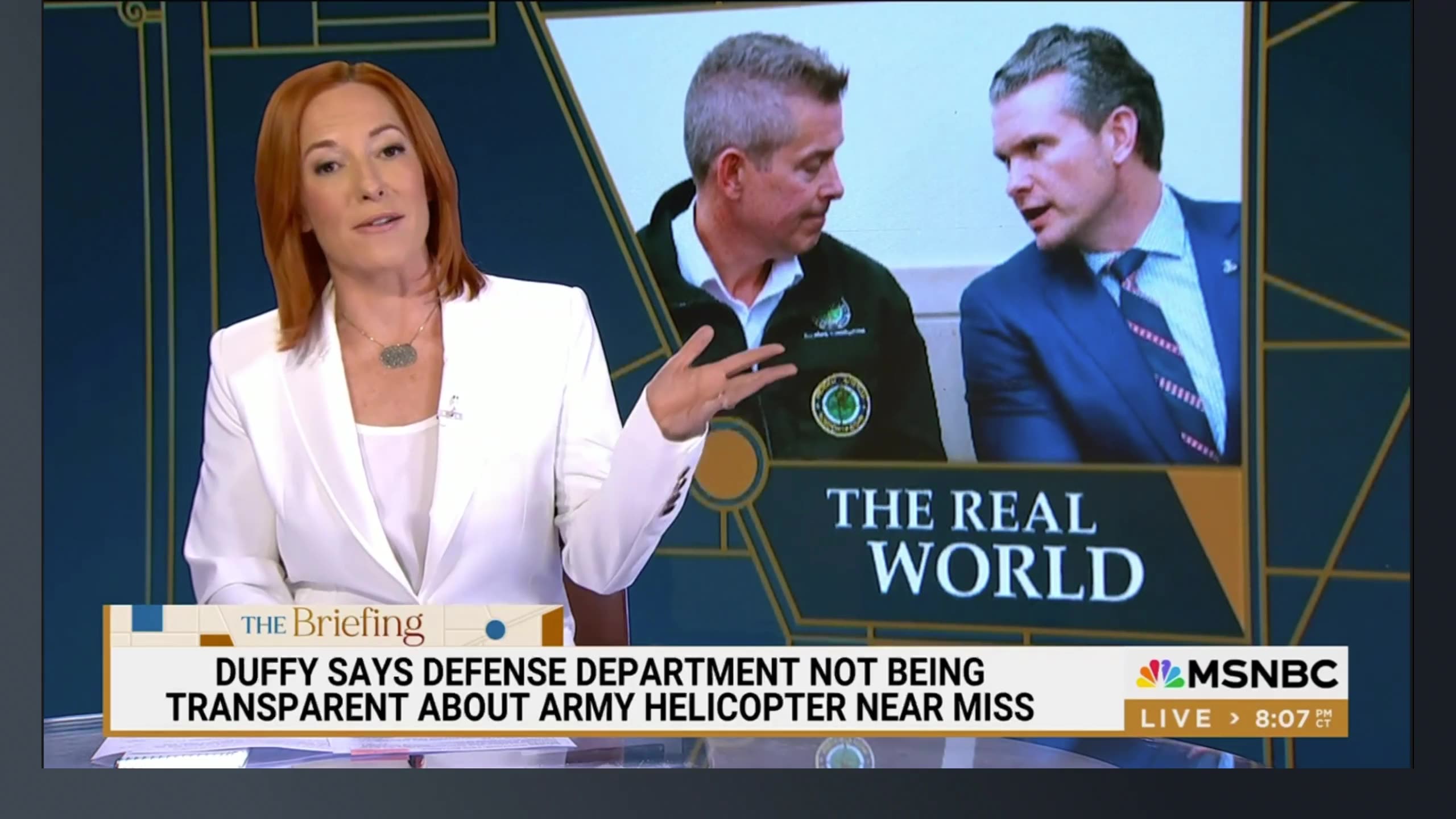 Democrat Operative Jen Psaki Slams Hegseth And Duffy’s Fox-To-Trump-Cabinet “Theme”