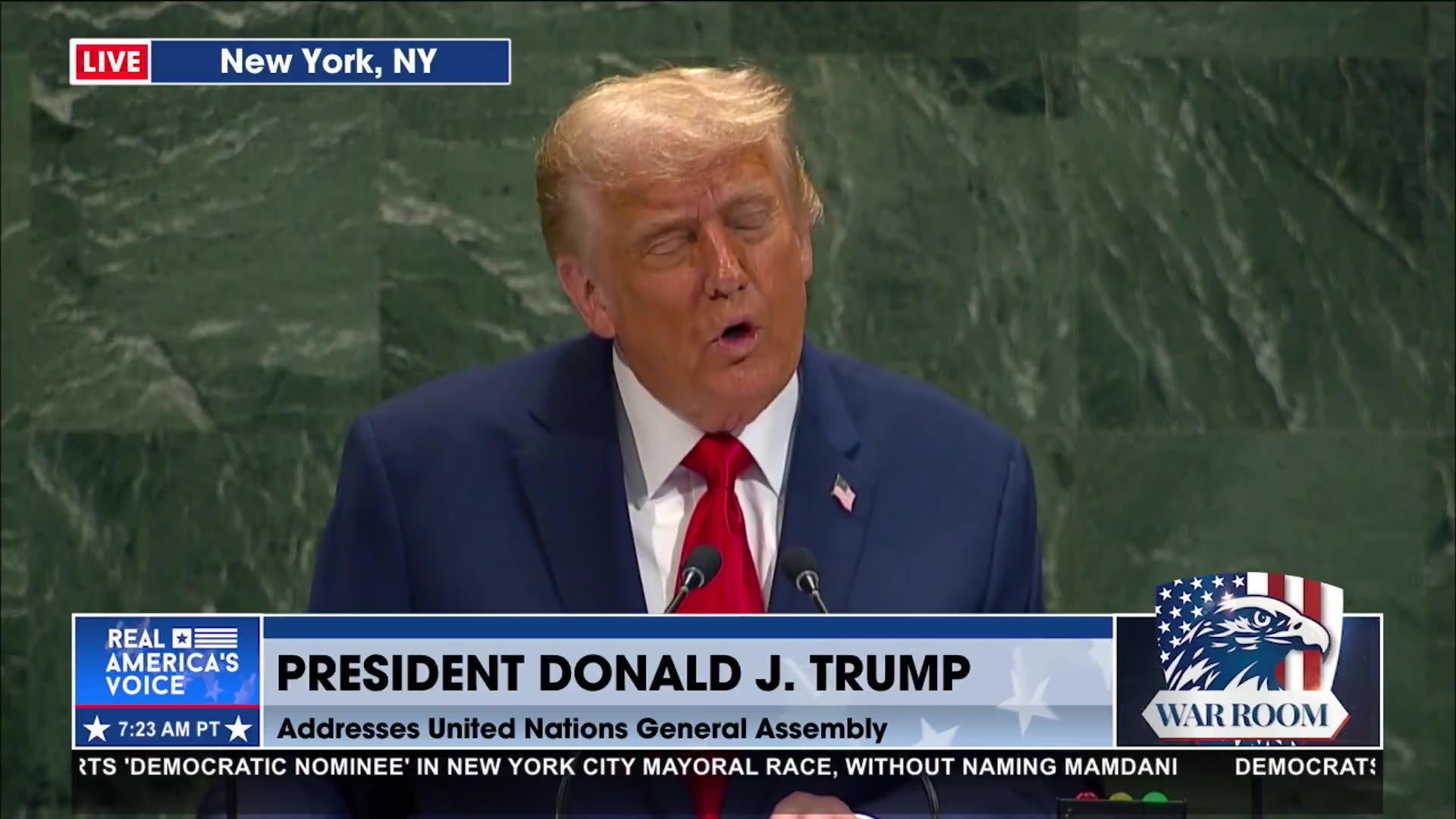 POTUS OFFERS AMERICAS HELP TO THE UN
