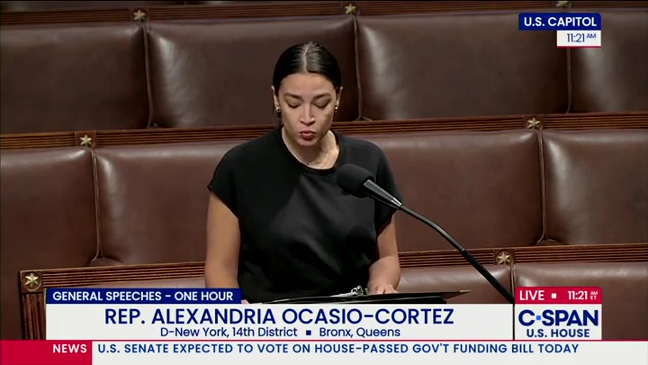 AOC Repeatedly Misquotes Charlie Kirk On House Floor To Paint Him As Uneducated, Ignorant