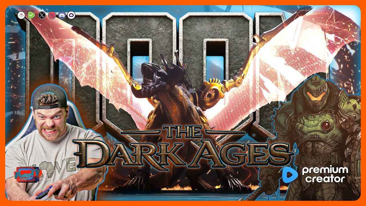 🔶DOOM: The Dark Ages | Gaming on Rumble | 2000 Follower Celebration PudgeTV