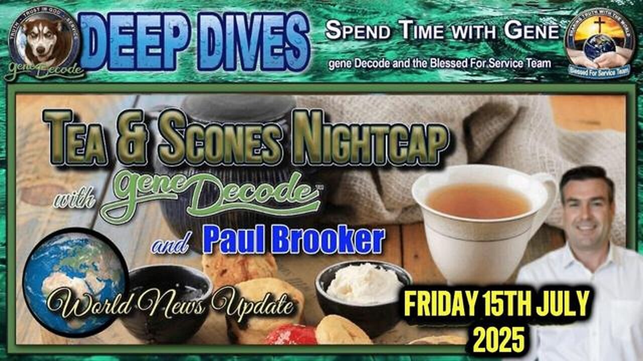 TEA & SCONES WITH GENE DECODE & PAUL BROOKER